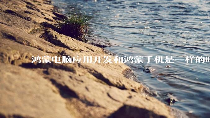 鸿蒙电脑应用开发和鸿蒙手机是一样的吗？